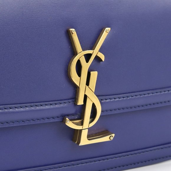 SAINT LAURENT Solferino Small Satchel 634306 Shoulder Leather Women's - Picture 6 of 11